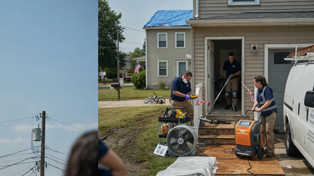 Water Damage Repair in Fort Monmouth, NJ near me
